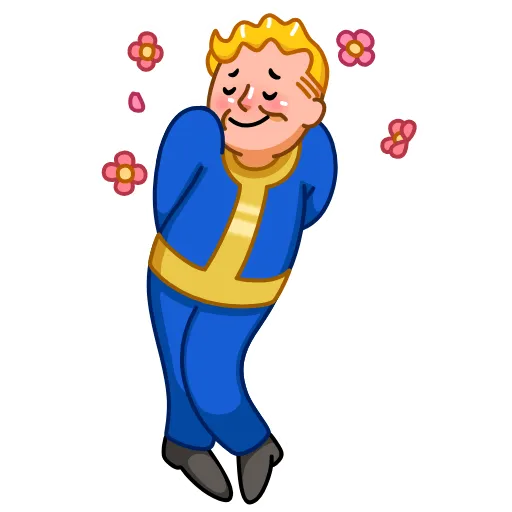☺️ Стикер «Vault Boy» для Telegram