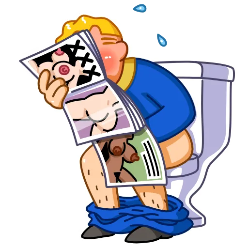 🍆 Стикер «Vault Boy» для Telegram