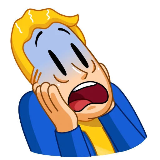 😱 Стикер «Vault Boy» для Telegram