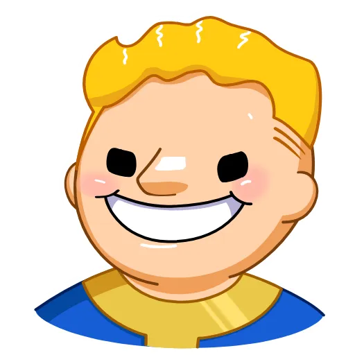 😃 Стикер «Vault Boy» для Telegram