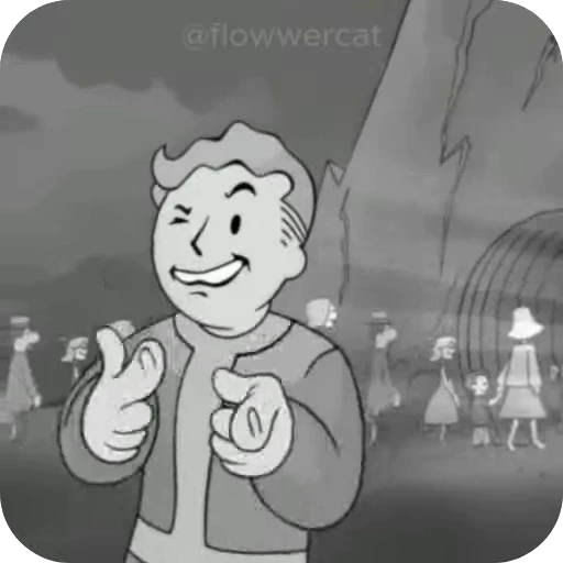 👍 Стикер «Vault Boy» для Telegram