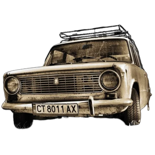 🚖 Стикер «ВАЗ Классика» для Telegram