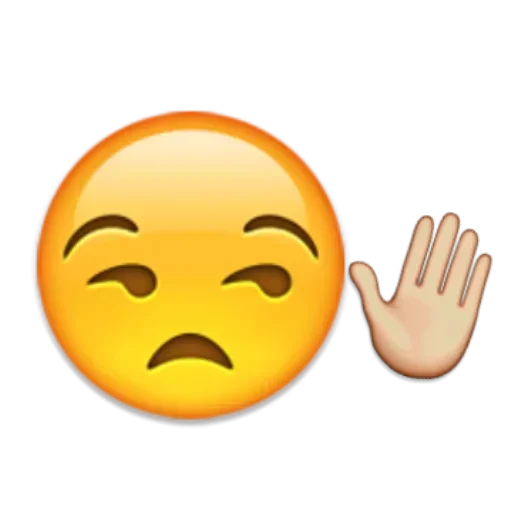 😕 Стикер «Важные эмоджи» для Telegram