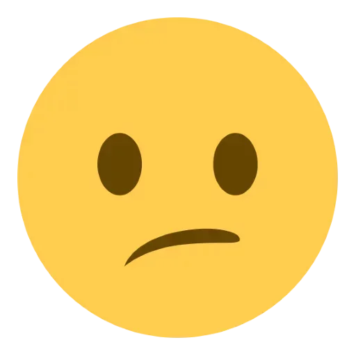 😕 Стикер «Важные эмоджи» для Telegram