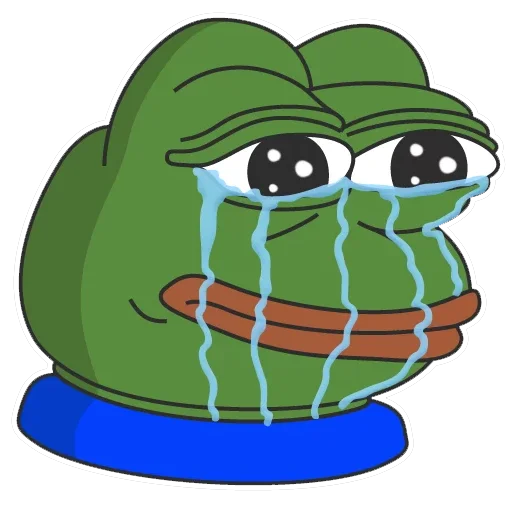😭 Стикер «VБЛЯДЪСКИЕ СТИКЕРЫ» для Telegram