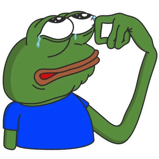 😭 Стикер «VБЛЯДЪСКИЕ СТИКЕРЫ» для Telegram
