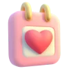 ❤️ Эмодзи «Valentines Day» для Telegram