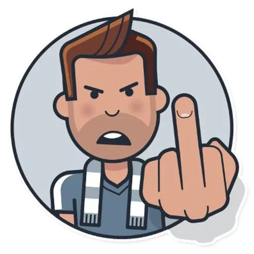 🤪 Стикер «Вечер спорта» для Telegram