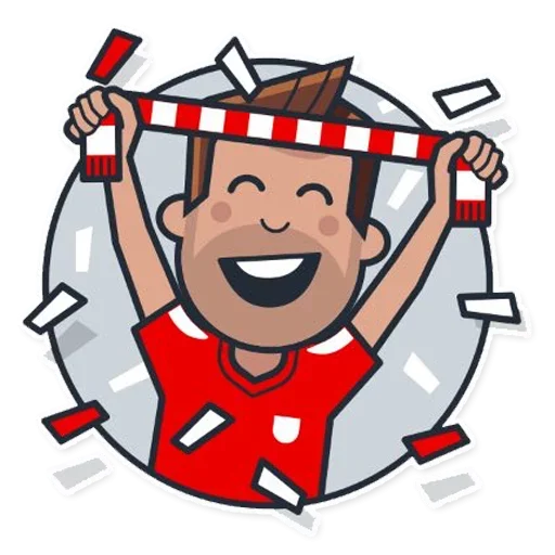 😗 Стикер «Вечер спорта» для Telegram
