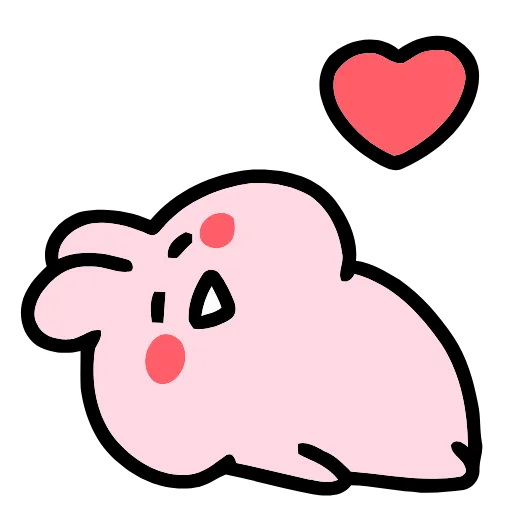 ❤️ Эмодзи «Usagi» для Telegram