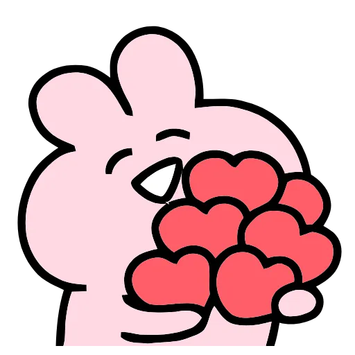 ❤️ Эмодзи «Usagi» для Telegram