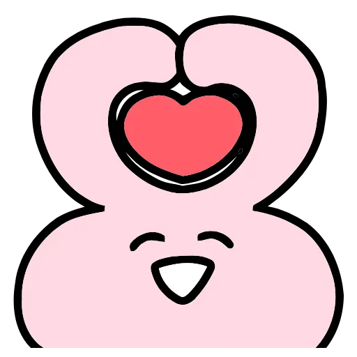 ❤️ Эмодзи «Usagi» для Telegram