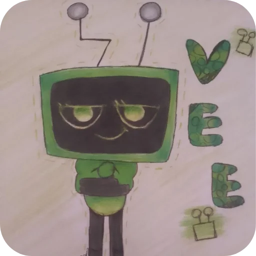 💚 Стикер «Vee / Dandy&;s world» для Telegram