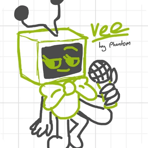 Стикер 5 Vee / Dandy&;s world