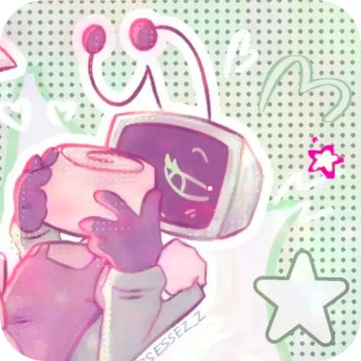Стикер 39 Vee / Dandy&;s world
