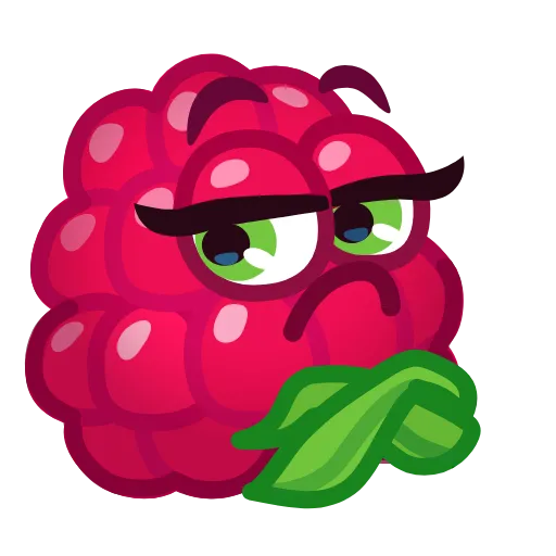 😒 Стикер «Veggies Emoji» для Telegram