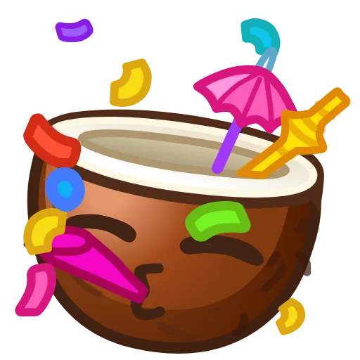 🥥 Стикер «Veggies Emoji» для Telegram