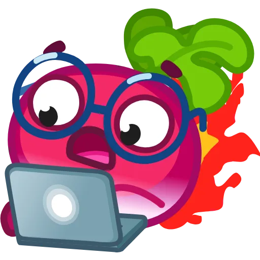 🤯 Стикер «Veggies Emoji» для Telegram