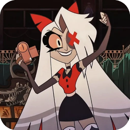 🥰 Стикер «Вегги/vaggie hazbin hotel» для Telegram