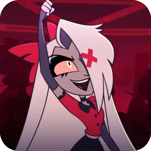 😁 Стикер «Вегги/vaggie hazbin hotel» для Telegram