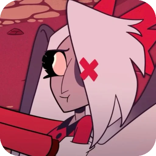 🥰 Стикер «Вегги/vaggie hazbin hotel» для Telegram