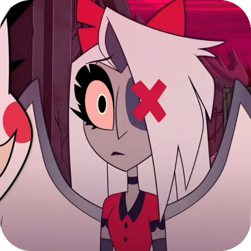 😨 Стикер «Вегги/vaggie hazbin hotel» для Telegram