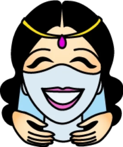 😁 Стикер «Вуаль» для Telegram