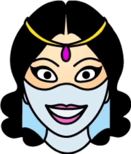 😀 Стикер «Вуаль» для Telegram