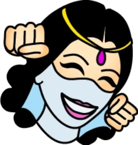 🥳 Стикер «Вуаль» для Telegram