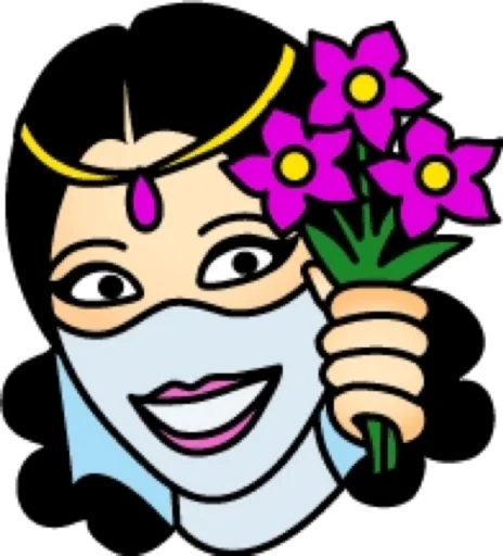 🥰 Стикер «Вуаль» для Telegram