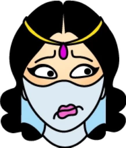 🥺 Стикер «Вуаль» для Telegram