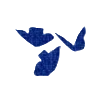 Стикер 24 Blue
