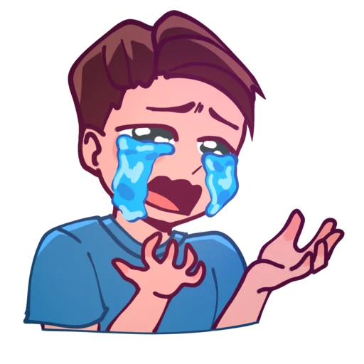 😭 Стикер «Веля» для Telegram