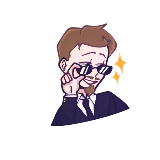 😎 Стикер «Веля» для Telegram