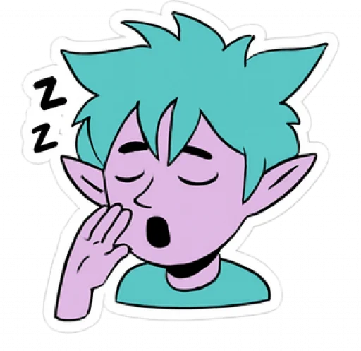 😴 Стикер «vendormodify» для Telegram