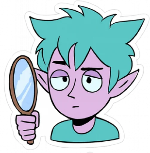 🪞 Стикер «vendormodify» для Telegram