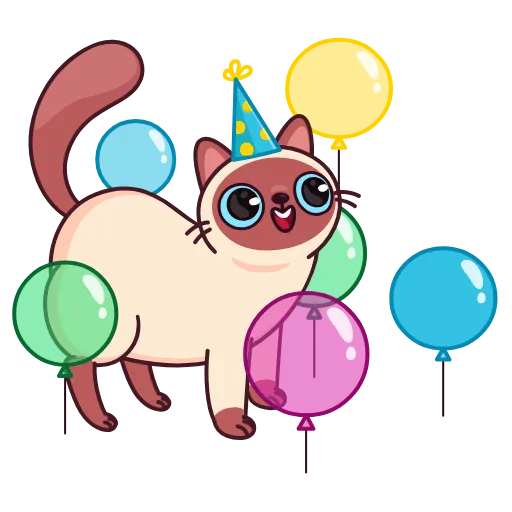 Стикер 18 Котик Веня