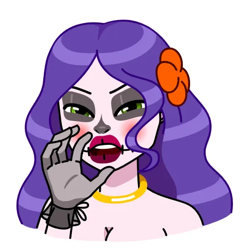🔥 Стикер «Vera Calavera» для Telegram