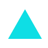 🔺 Эмодзи «Голубые буквы в сочетании с розовой тенью» для Telegram