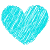 💖 Эмодзи «Голубые буквы в сочетании с розовой тенью» для Telegram