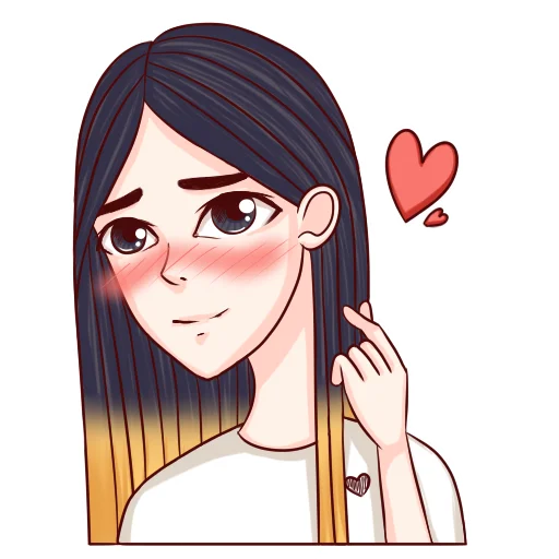 ❤️ Стикер «Verlyne» для Telegram