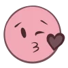 😘 Эмодзи «Розовые буквы, иконки» для Telegram