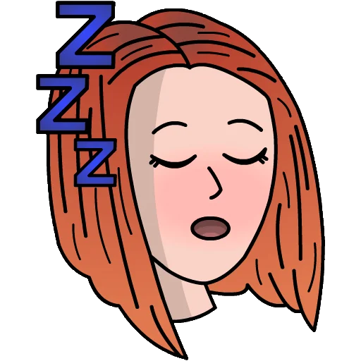 😴 Стикер «veroni» для Telegram