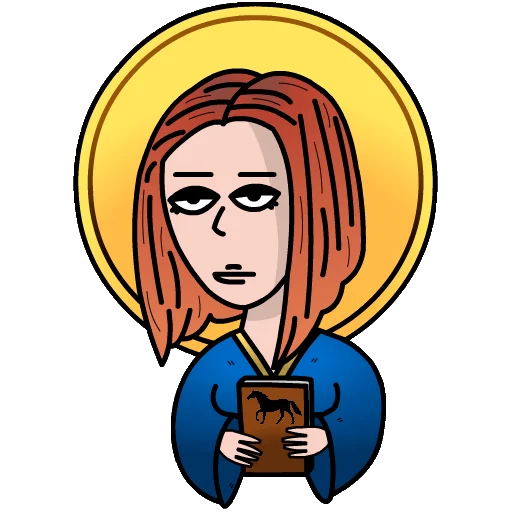 😇 Стикер «veroni» для Telegram