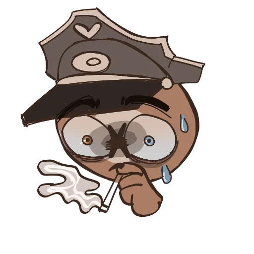 😶 Стикер «Чернобыль в зоне риска 2» для Telegram
