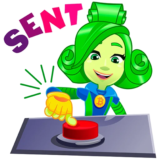 👇 Стикер «Verta Cashout Agent» для Telegram