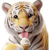 🍦 Эмодзи «Милый тигр» для Telegram
