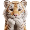 🥹 Эмодзи «Милый тигр» для Telegram