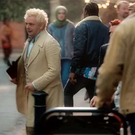 🏃‍♂️ Стикер «Good Omens» для Telegram