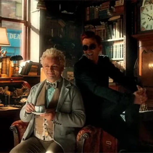 😊 Стикер «Good Omens» для Telegram